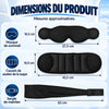 Oreiller Voyage Ajustable avec Masque